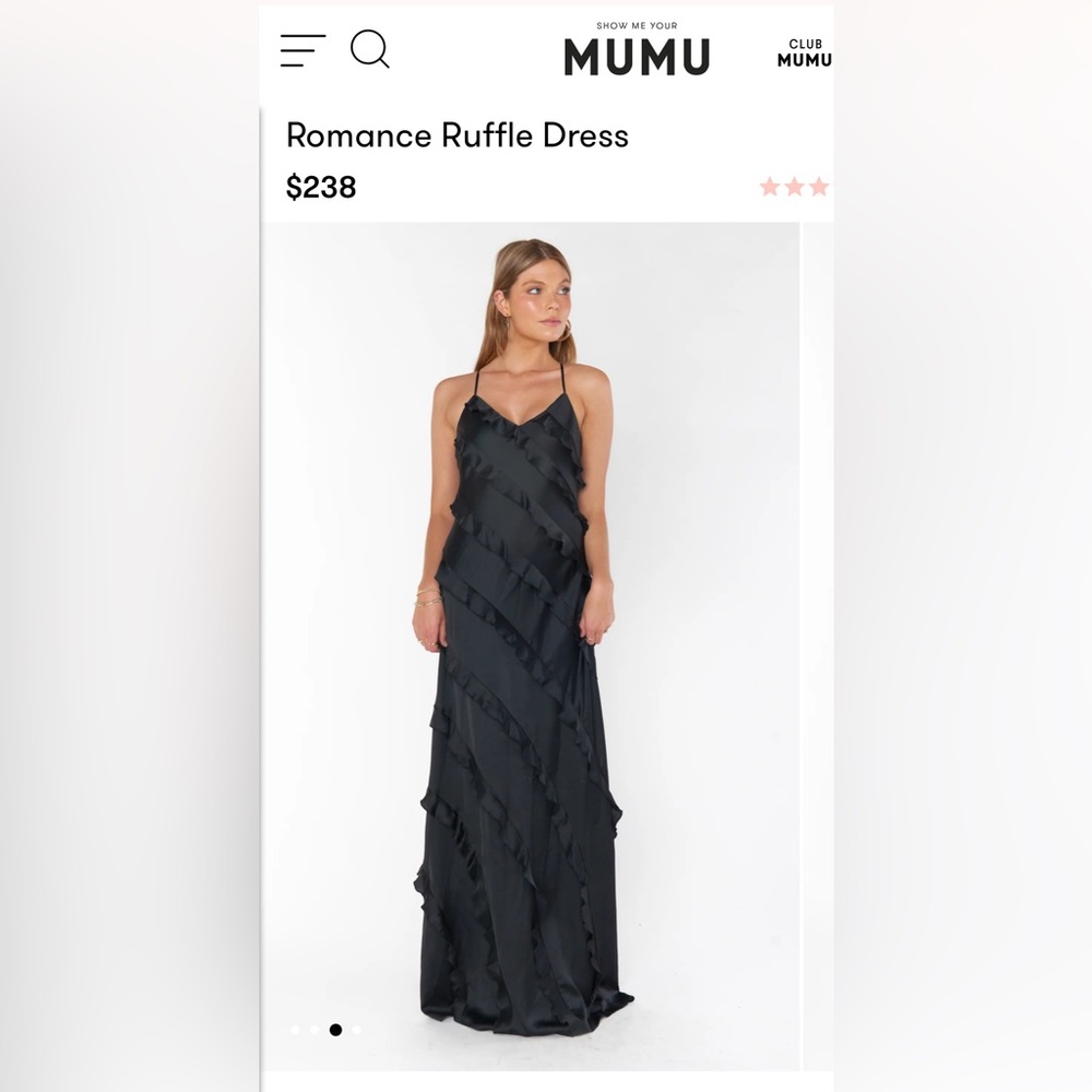 Show Me Your Mumu Romance Ruffle Dress